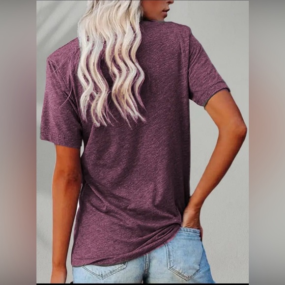 Mentally spicy Script Graphic Tee - crimson large - Picture 2 of 5